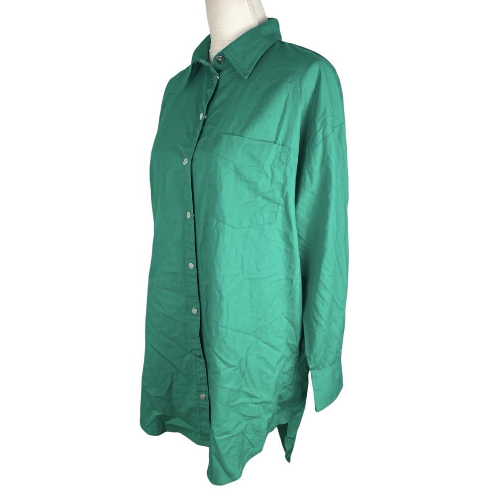 Anthropologie Maeve The Bennet Button Down Shirt … - image 7